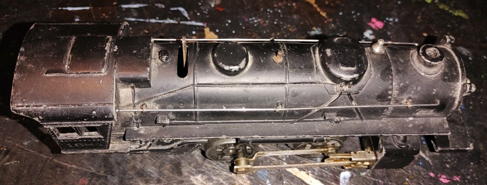 Vintage 6 Lionel Steam Locomotive Engine Parts & 2 Tenders (2)1684,246 & Unknown