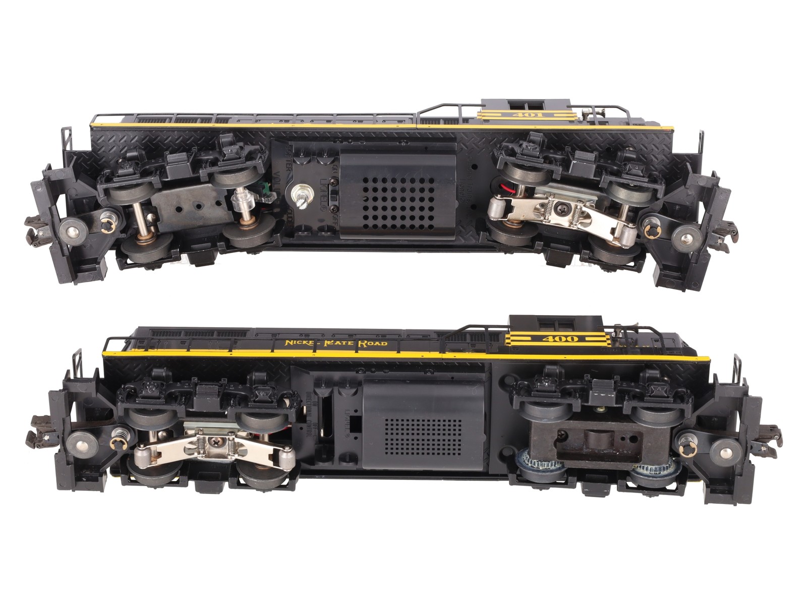 Lionel 6-18505 O Gauge Nickel Plate Road GP-7 Diesel Locomotive Set #400/401 EX