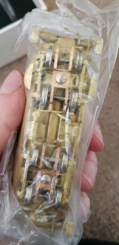 Milestone PBL Brass R.G.S. Class C-19 #40 1940’s Era Locomotive Tender Scale