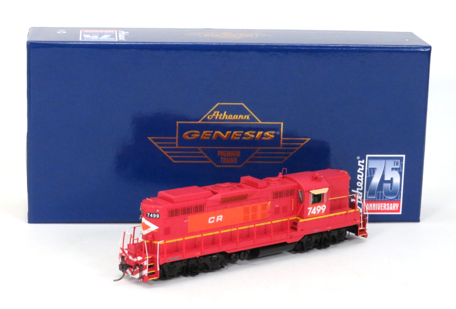 Athearn ATHG30624 GP18 Conrail #7499 Diesel Locomotive, DC, HO Gauge