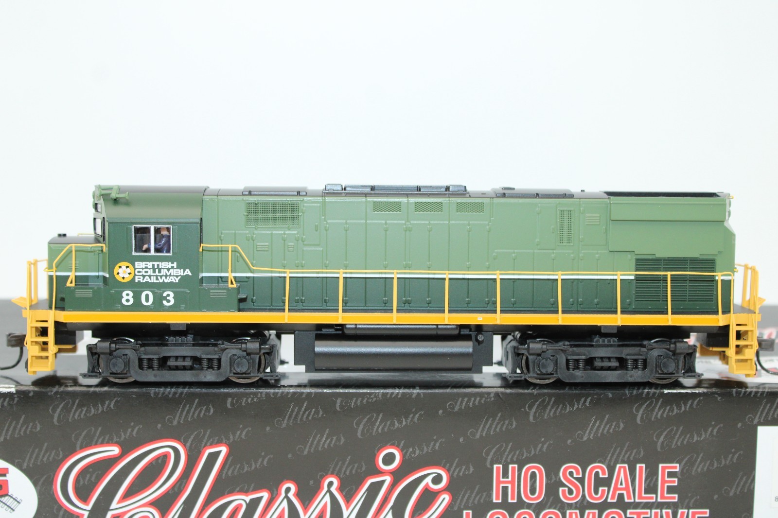 Atlas Classic HO BCOL British Columbia Alco C425 Locomotive #803 DCC Ready
