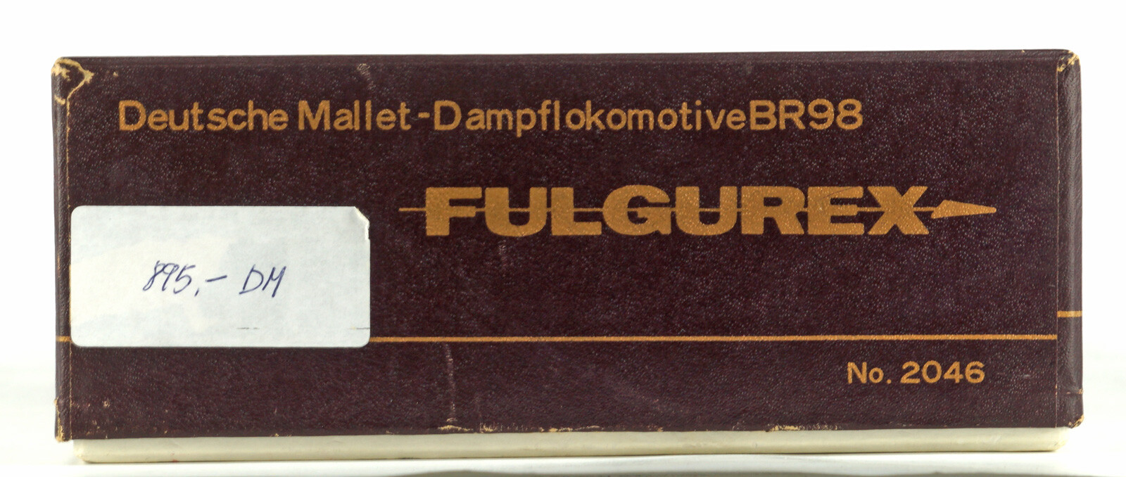 Vintage FULGUREX SA 2046 H0 HO BRASS DB Class BR98 BR 98.710 Mallet , Massing