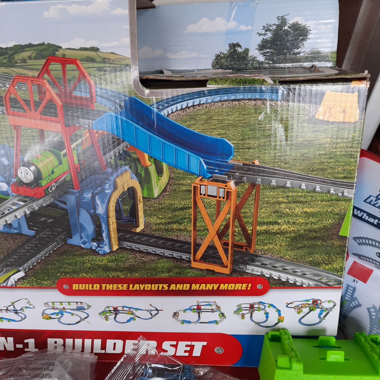 2018 Mattel Thomas & Friends TrackMaster Retired Percy Builder Box Set GBN45