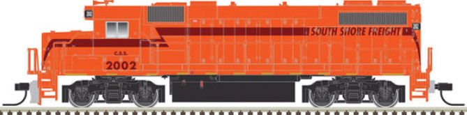 Atlas N Scale EMD GP38-2 Phase II LokSound & DCC South Shore Freight Loco #2005