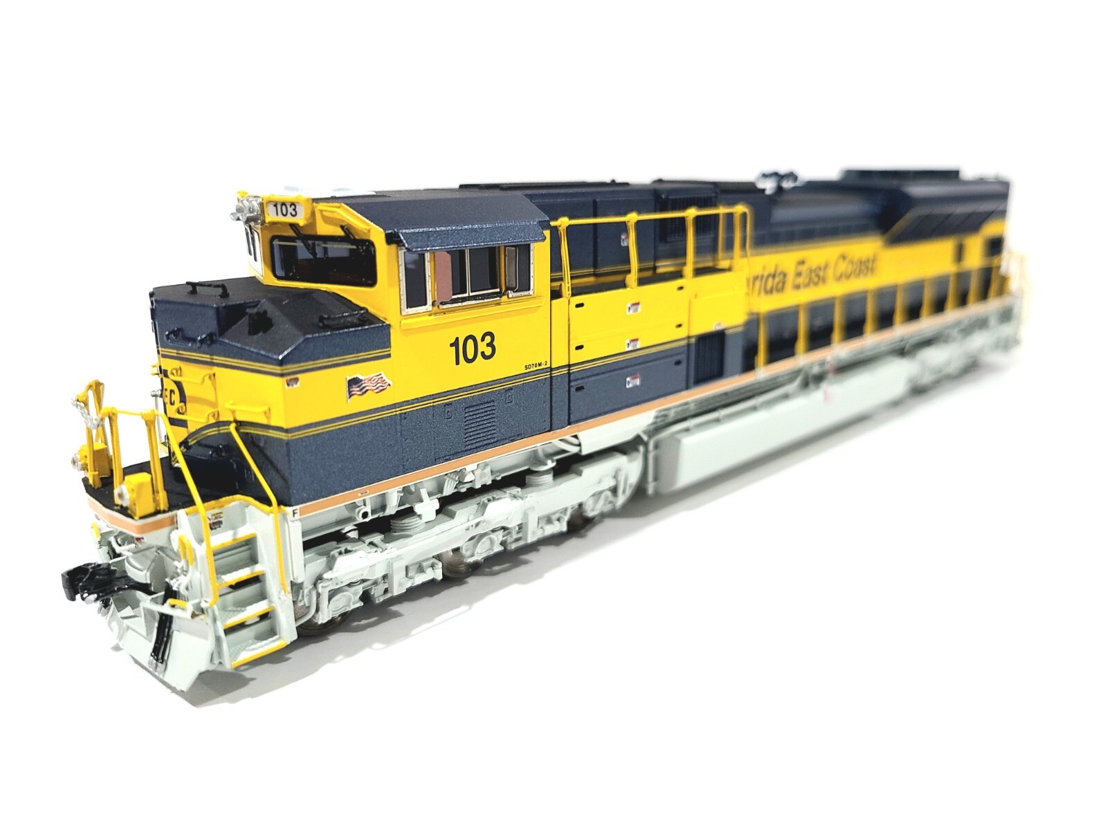 Overland OMI FEC EMD SD70M-2 Florida East Coast #103 HO Brass Model #AA-1316-4