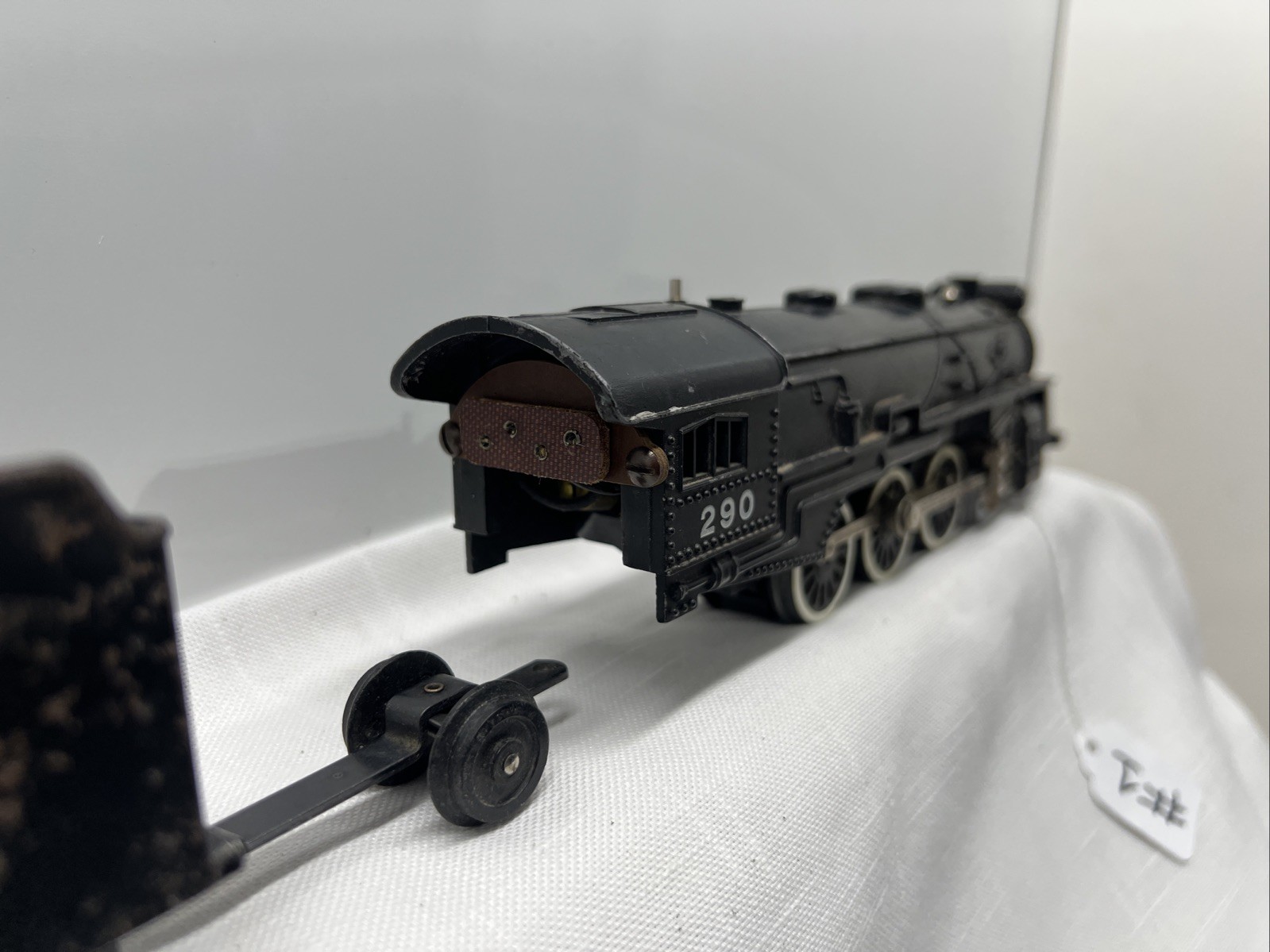 Vintage American Flyer No 290 Cast Metal Steam Engine Locomotive & Tender -1