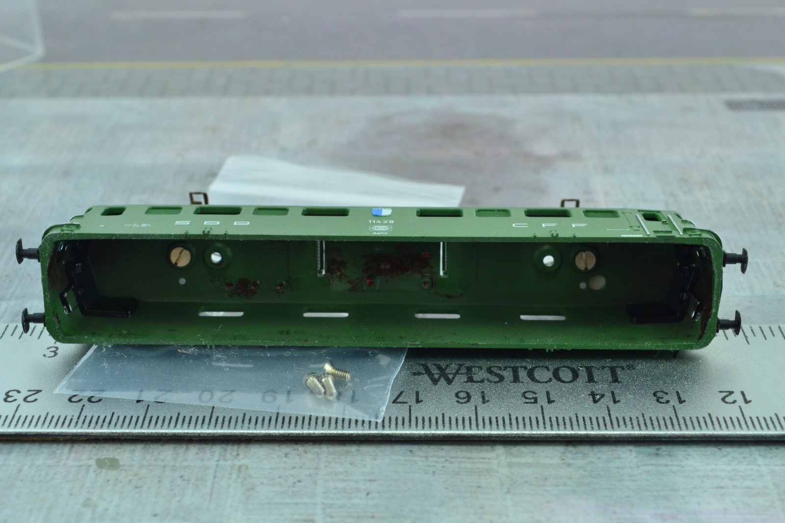 Minitrix 2936 Electric Locomotive Complete Shell N Scale