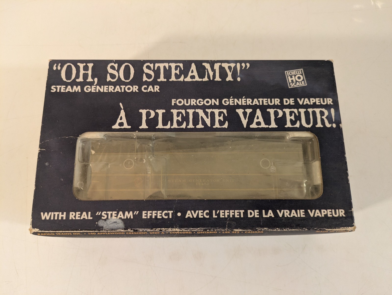 HO Steam Generator Car CN Canadian National -1954 Scheme (Unpowered) NOS # 15452