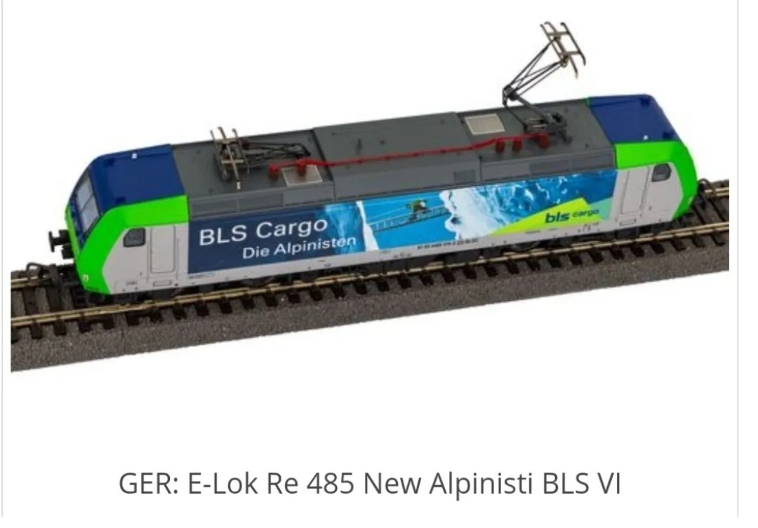 Piko BLS Cargo Electric Locomotive 57945 HO Scale DCC Ready
