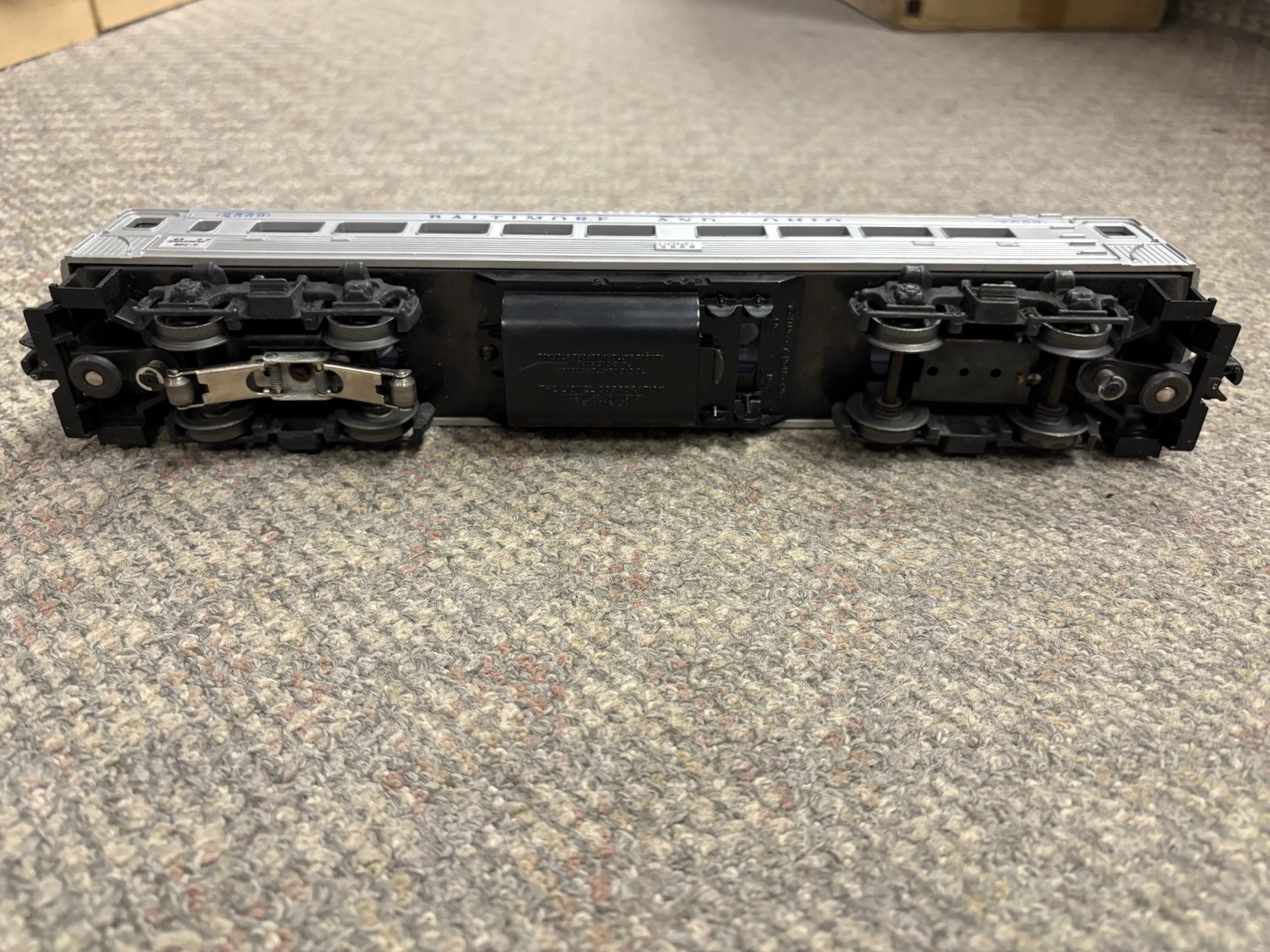 + Lionel Postwar O Gauge B&O Baltimore & Ohio 2559 RDC Dummy Budd Car w/ Box