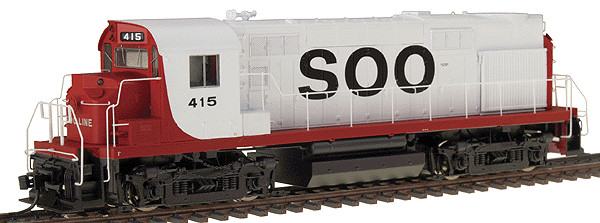 SOO LINE RS27 LOW HOOD ROAD SWITCHER LOCO DCC / “QUANTUM SOUND” HO Scale NEW OOP
