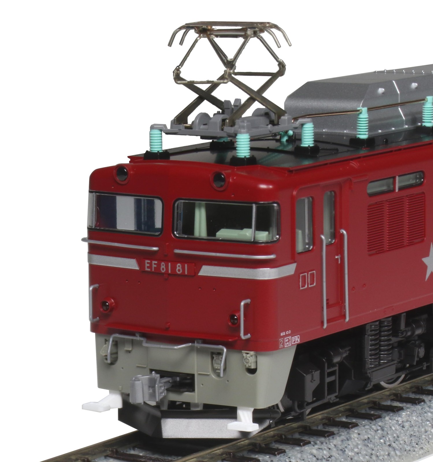 KATO HO gauge EF81 81 Hokutosei-color 1-323 Model Train Electric Locomotive