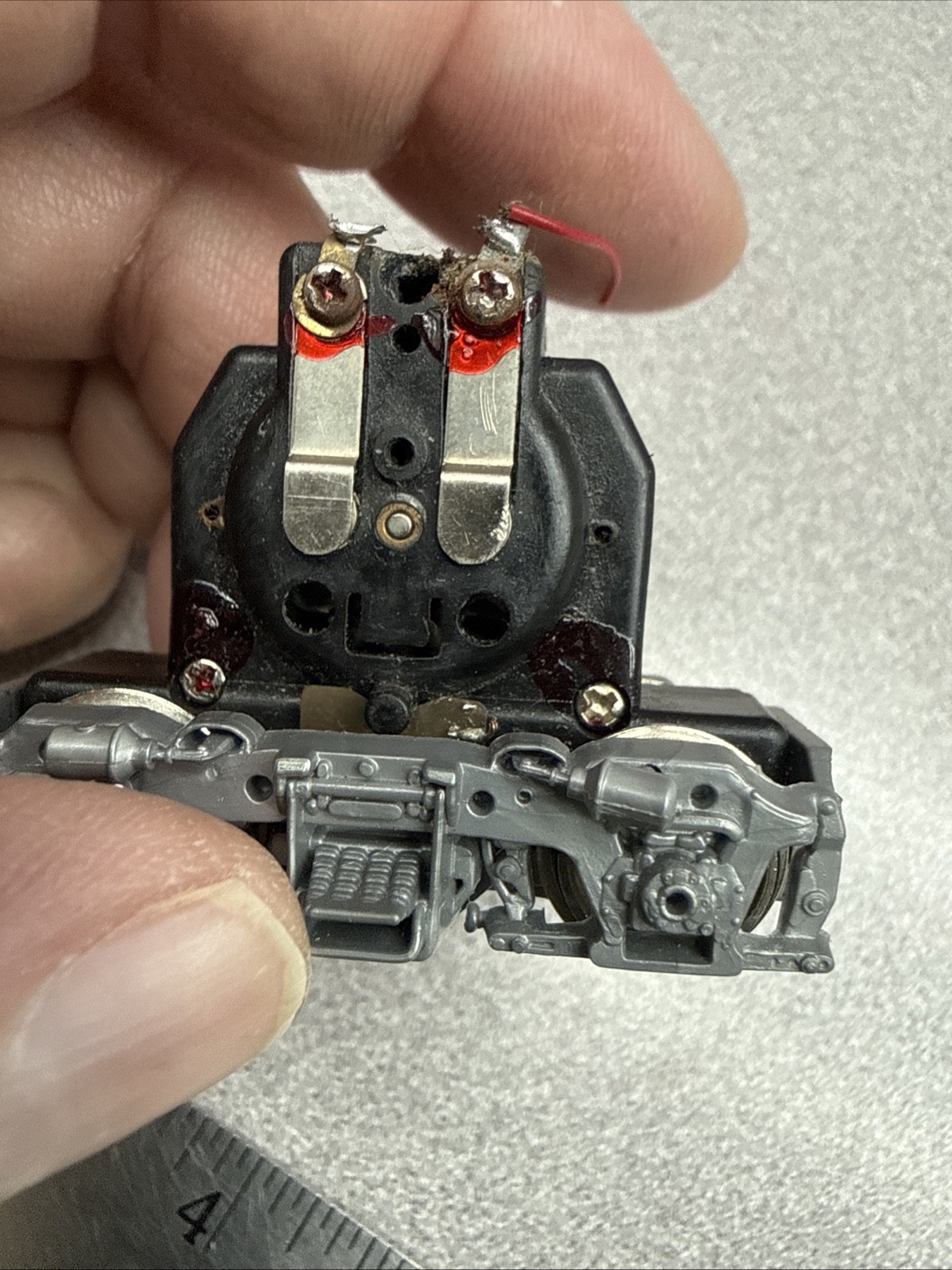 Bachman Ho Scale F Unit Motor Old Style Motor Runs Wheels Don’t Turn look Close