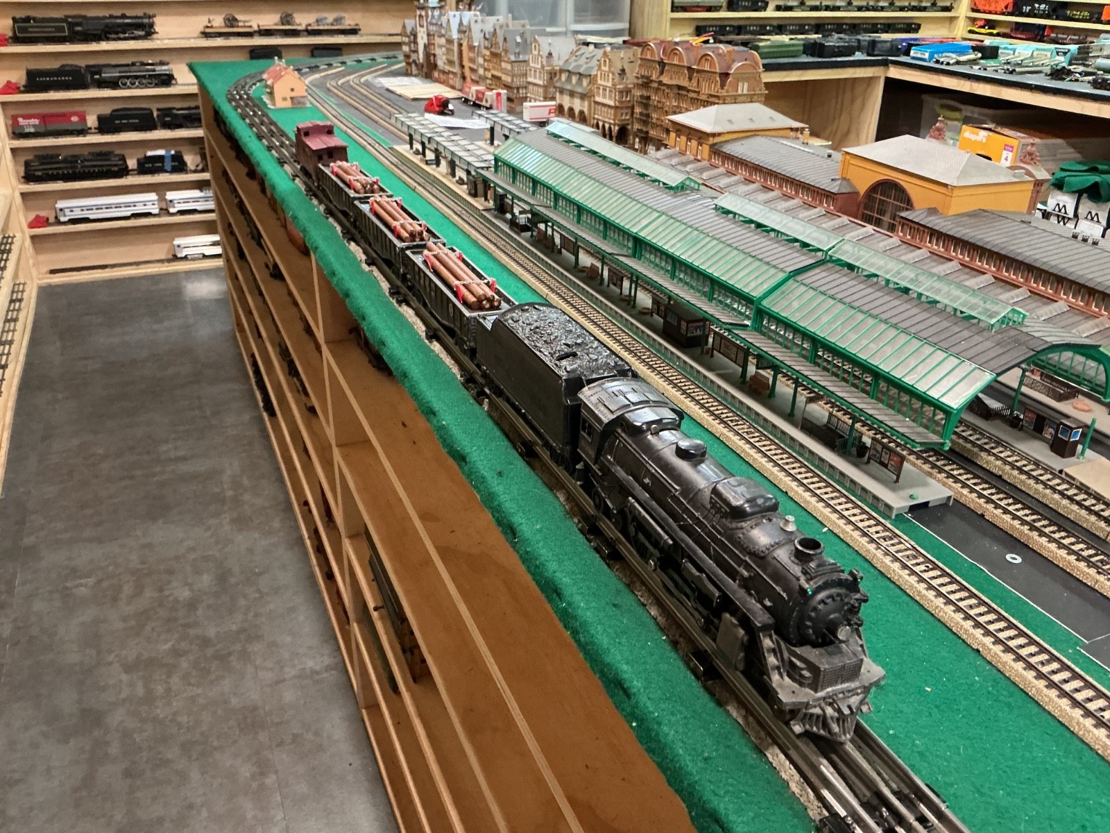 Lionel Postwar – Set 2036 Steam Engine 4 Freight Cars O Gauge / 027