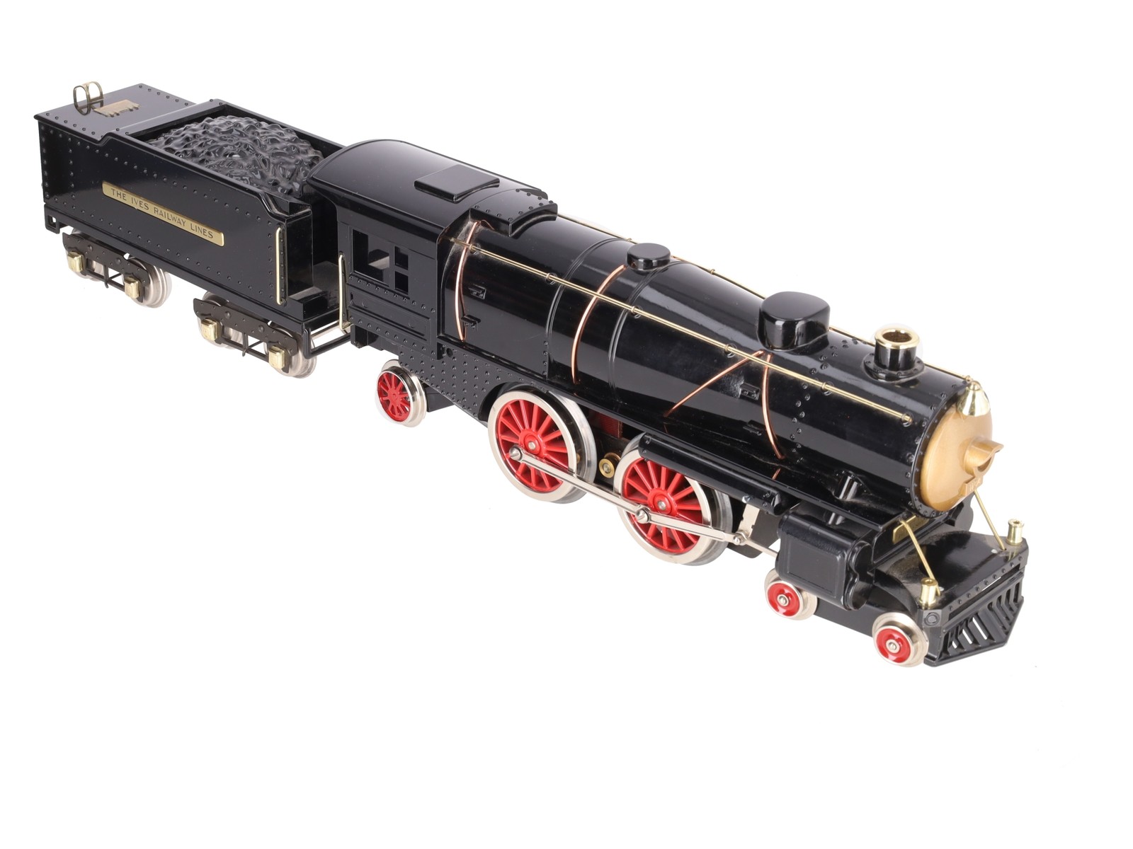 MTH 10-1123-1 Std. Gauge Tinplate #1134 Ives Steam Locomotive and Tender w/PS1