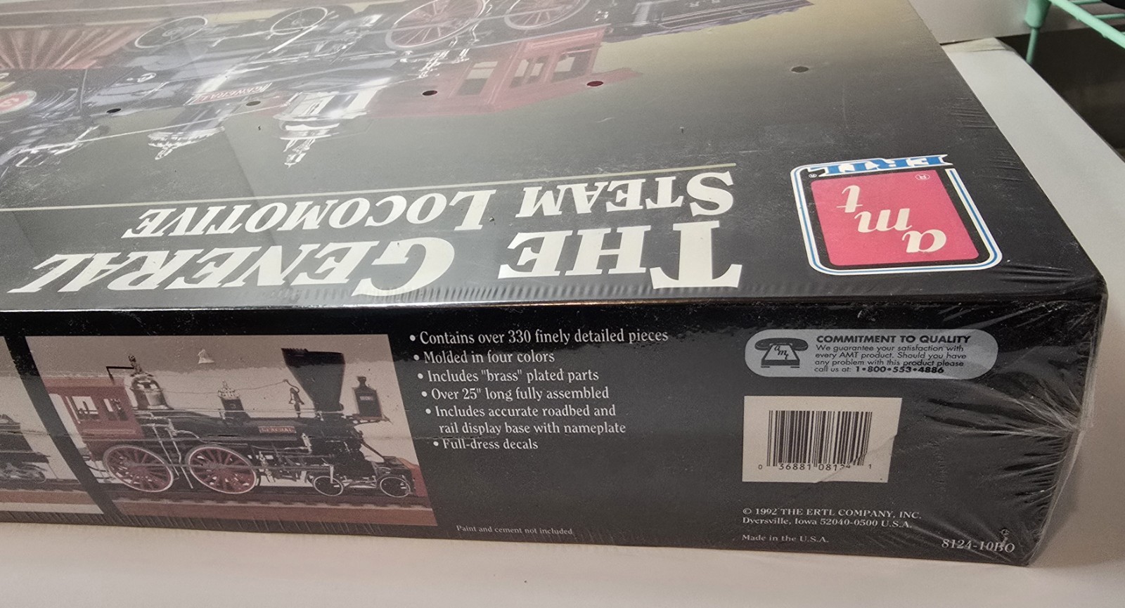 New AMT ERTL The General Steam Locomotive 8124 A Classic Masterpiece SEALED