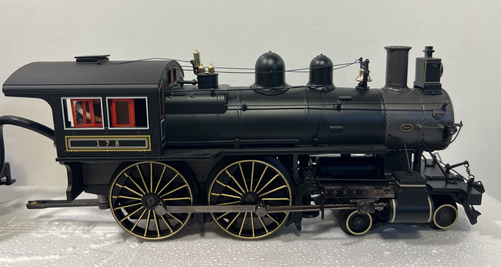 MTH 20-3156-1 O Gauge Pennsylvania #178 4-4-0 3 Rail Steam Engine W/ Proto Sound