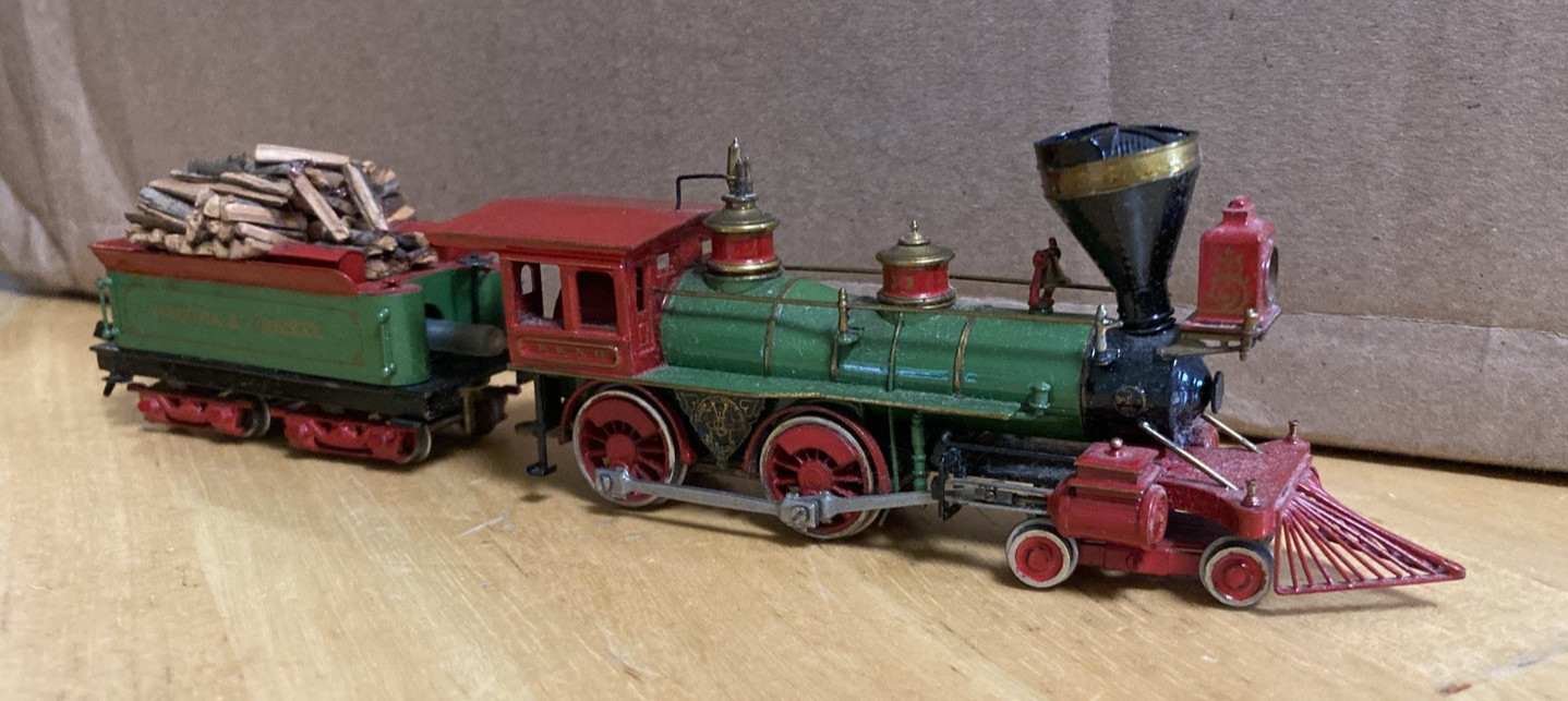 HO United Scale Models V&T Reno No. 11 4-4-0 Original Brass Virginia & Truckee
