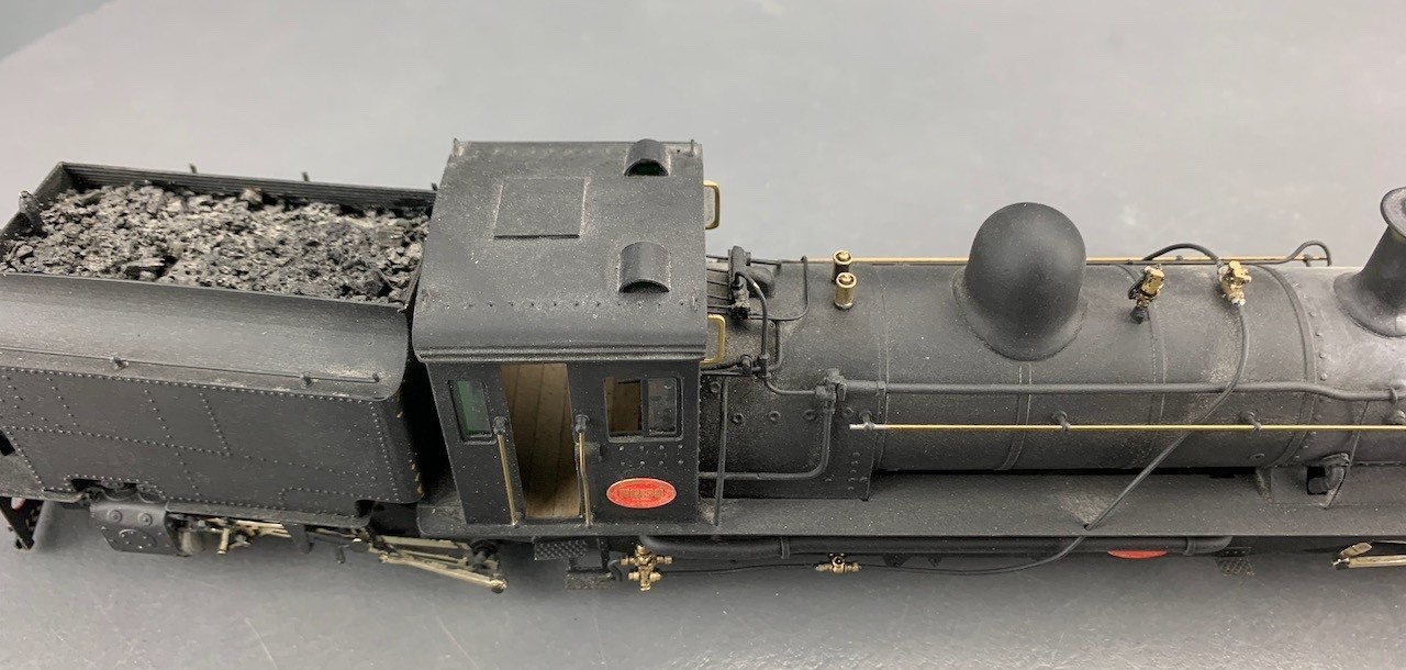 1:43 7MM On2 Backwoods Brass NGG16 Class 2-6-2+2-6-2T Beyer-Garratt RTR O3278