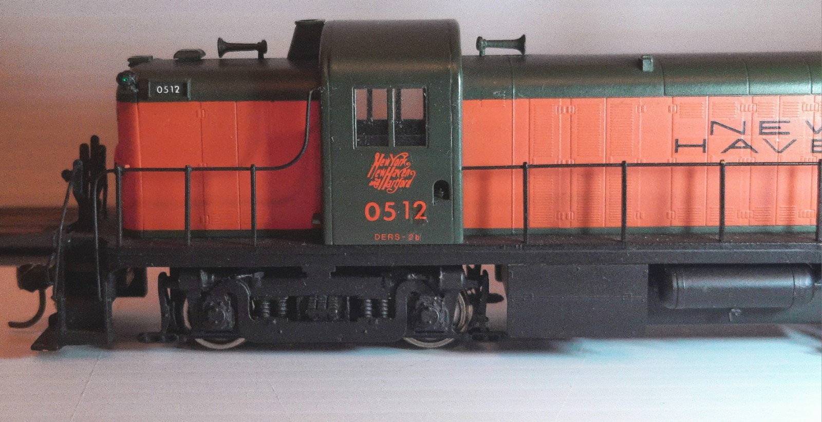 HO Alco Products Samhongsa Brass Custom Painted New Haven Railroad RS-2 #0512