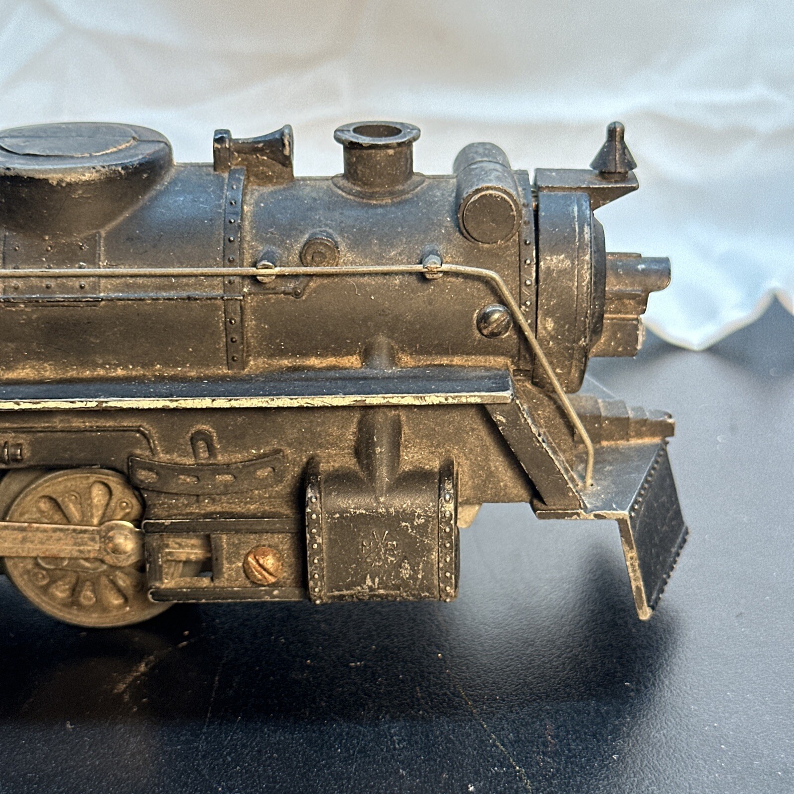 Marx Toys 666 Steam Engine Locomotive Train Black Steam
