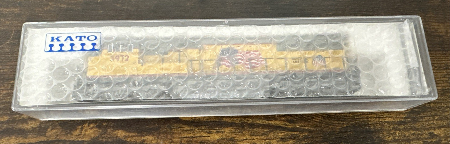 KATO N Scale #176-7504 SD70M Diesel Loco – Union Pacific #3972 w/DCC Needs TLC!