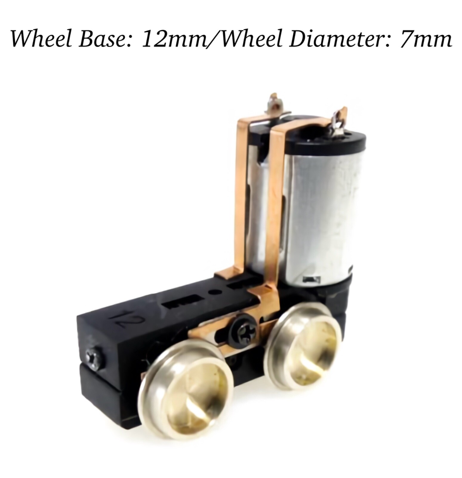 N/HOn30/HOe/J-Narrow/009/On18/O9 Scale/Gauge Power Drive Unit Wheel 12mm/7mm H0e