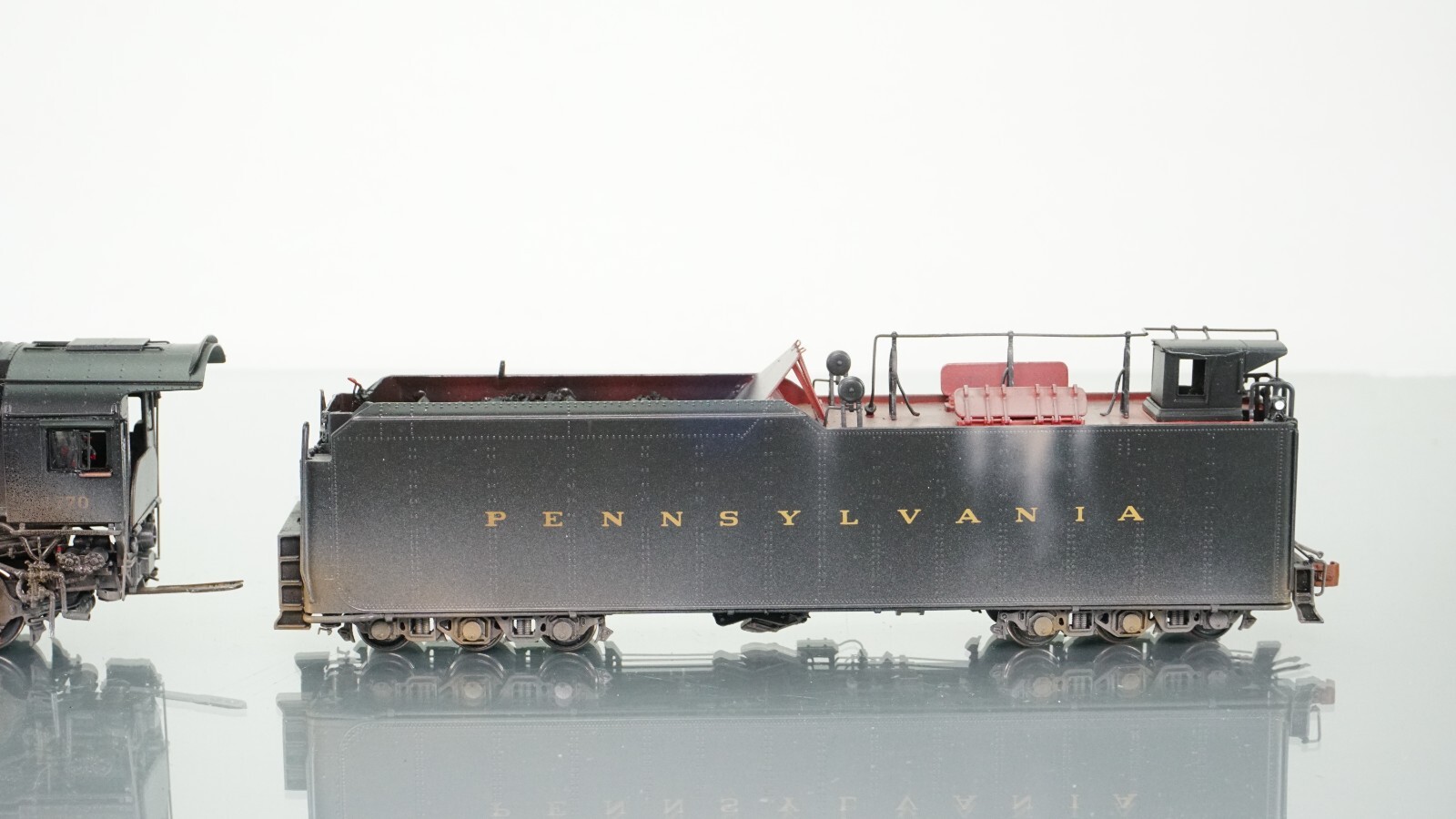 Challenger Imports Brass M-1A 4-8-2 PRR 6770 WEATHERED HO Scale
