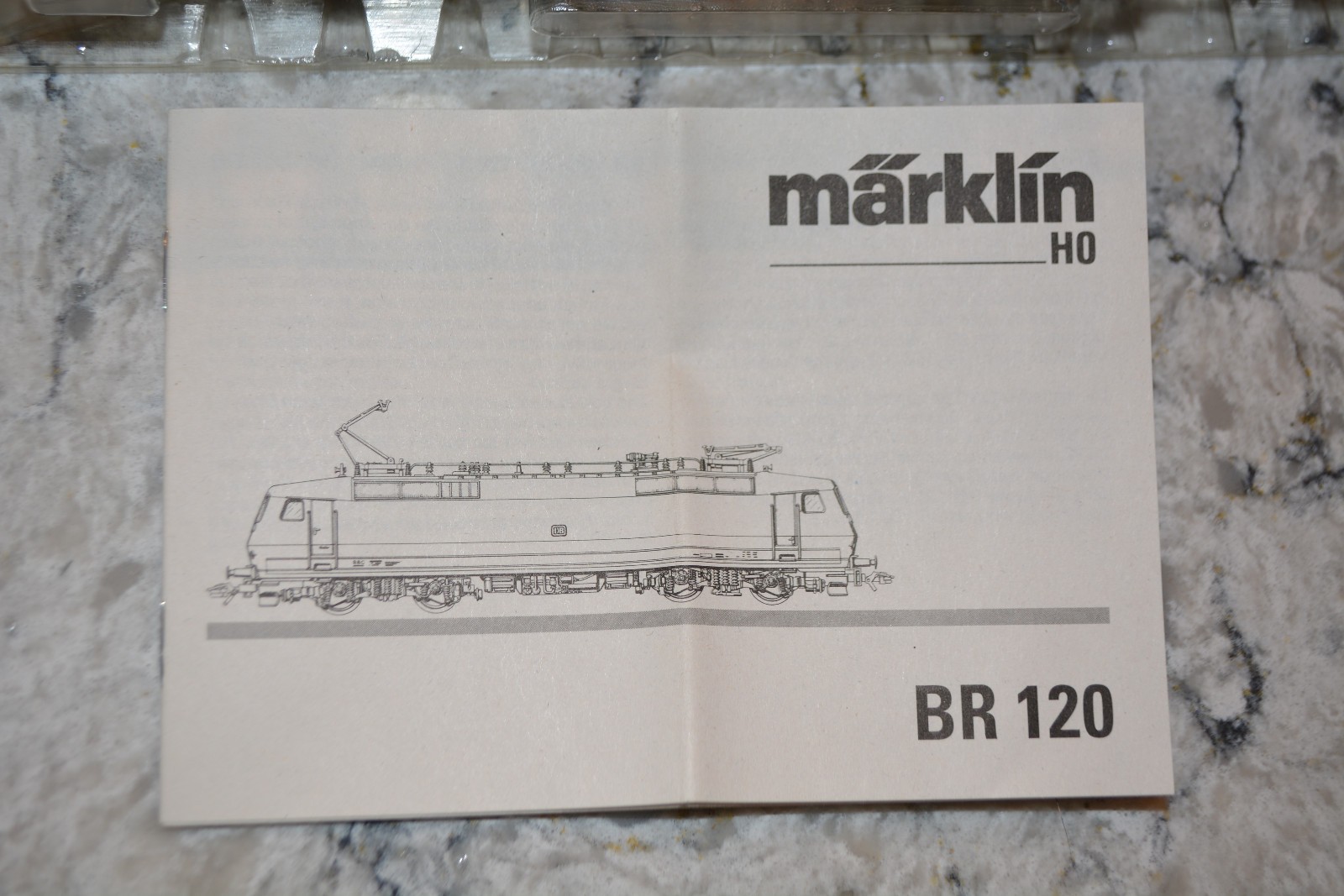 Marklin HO 37535 Special BR 120 Electric Loco in the Mickey Mouse Livery, NIB