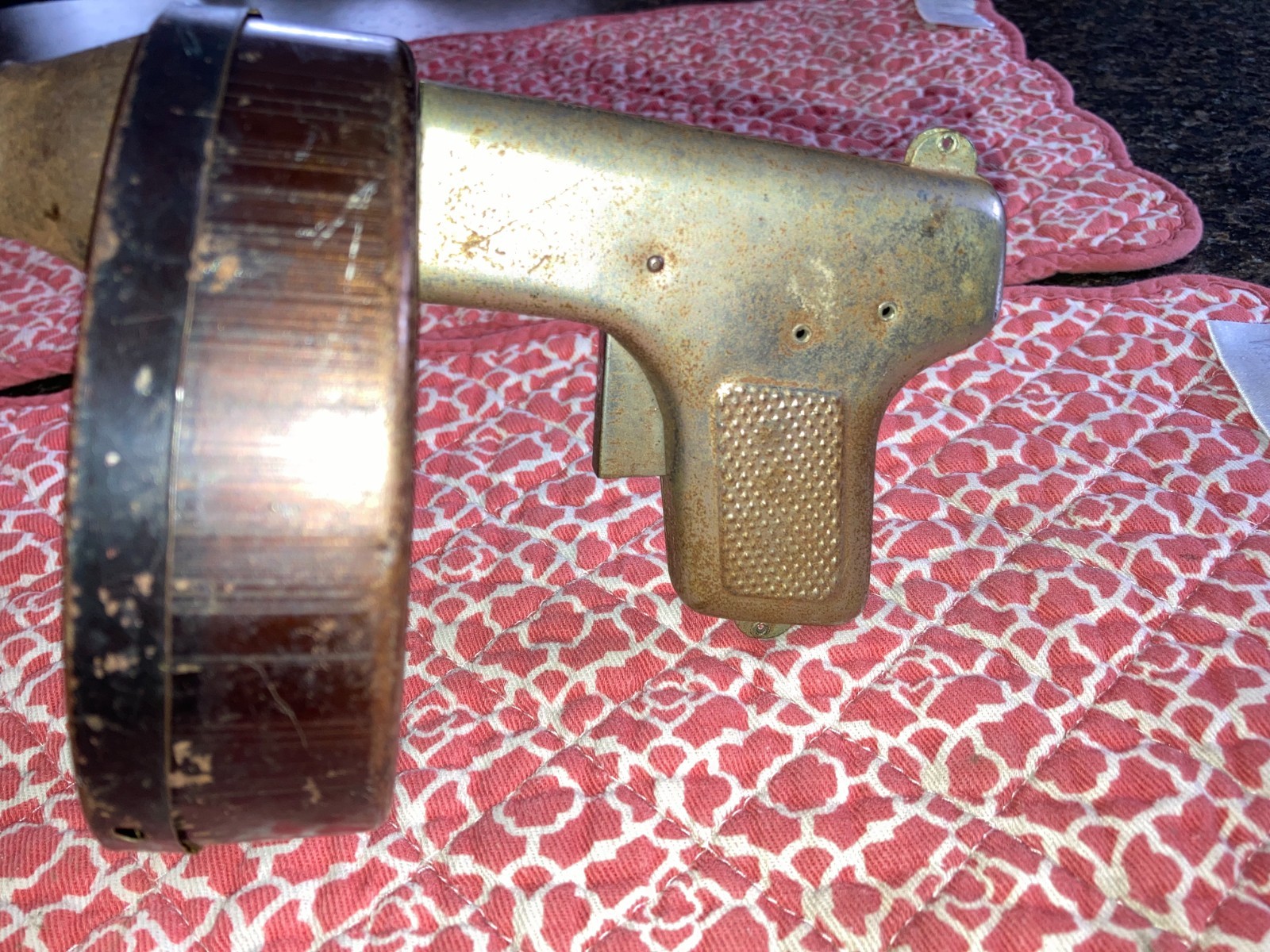 Hoge Toy #50 Junior Tommy Gun Battery Operated Mfg. 1930’s