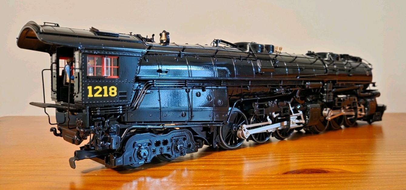 Lionel Vision Line Norfolk & Western Class A #1218 Excursion Version
