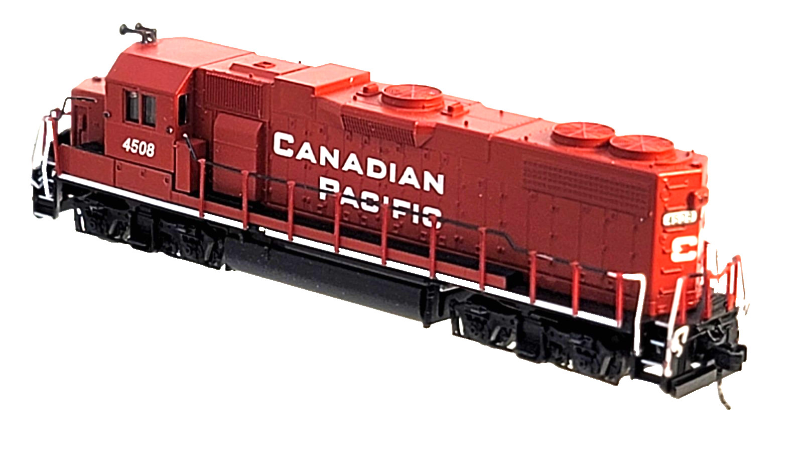 N ATLAS 40 000 628 EMD GP38-2 Canadian Pacific Loco #4508 (Tested DC) knuc cplrs