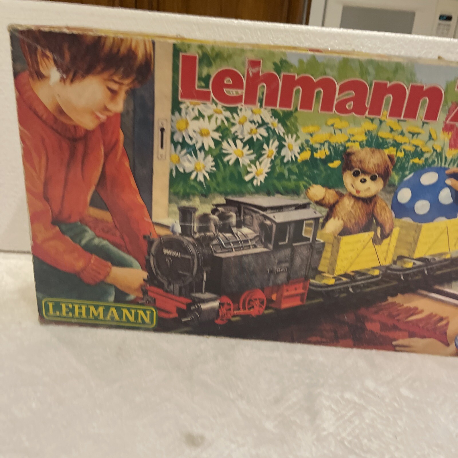 VINTAGE LEHMANN 74 LGB TRAIN SET LOCOMOTIVE TRACK ORIGINAL BOX
