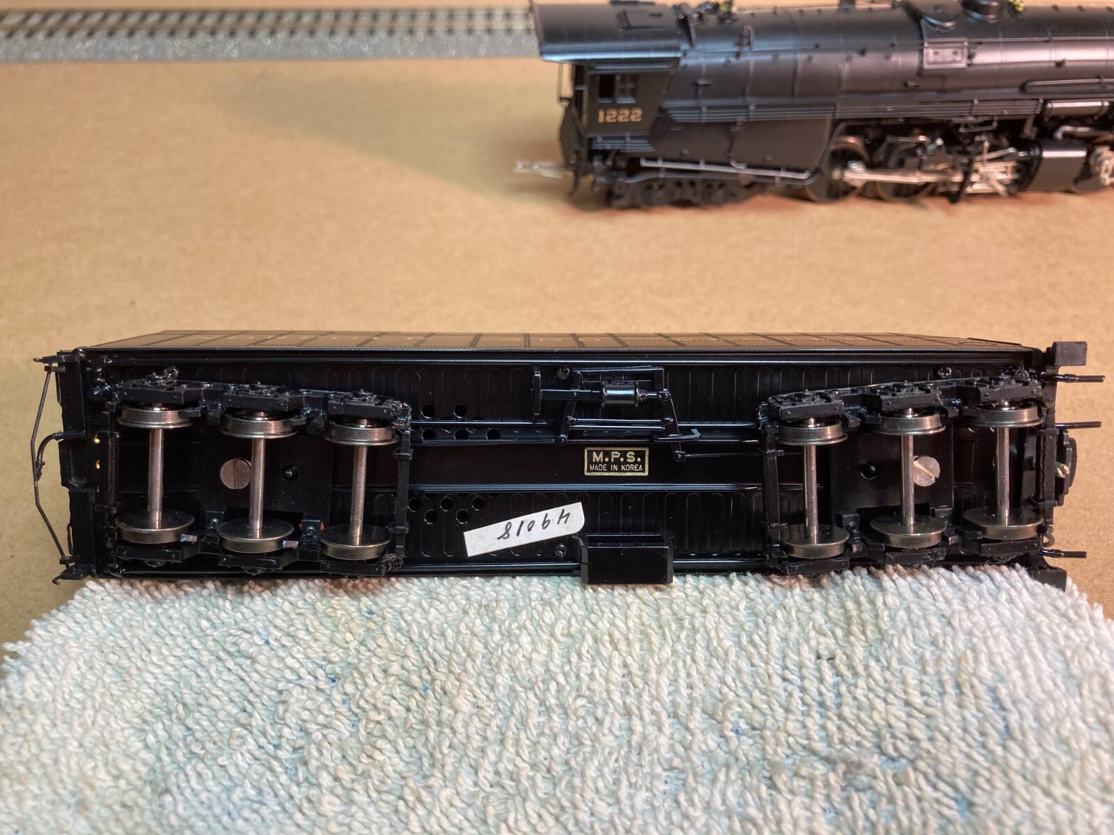 Norfolk & Western 2-6-6-4 Class A Rd #1222, PSC #17094-1 Factory Ptd Brass New