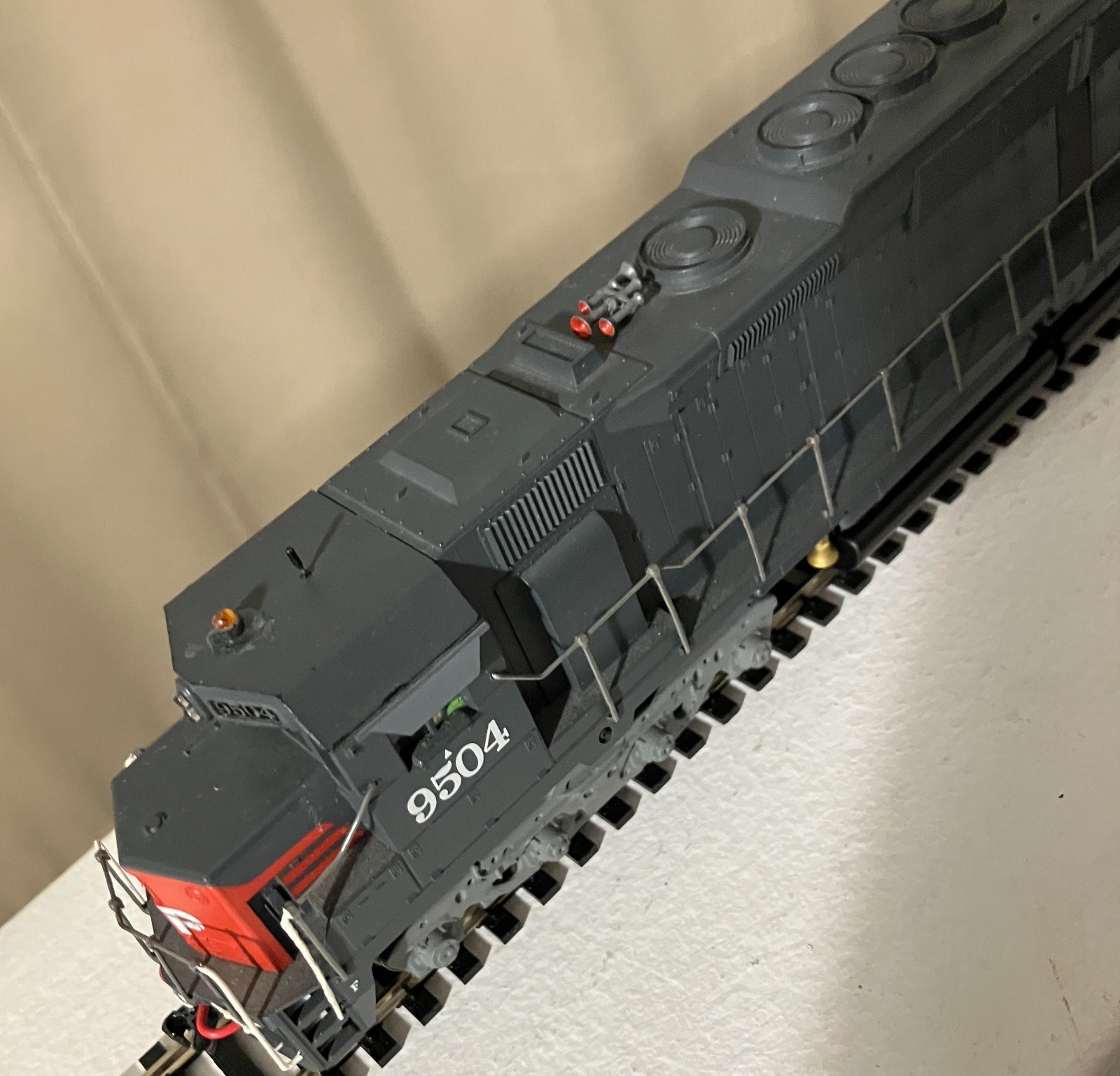 Athearn HO EMD DD35A- UPGRADED w MASHIMA Can Motors,Soundtraxx DCC Sound, LEDs+