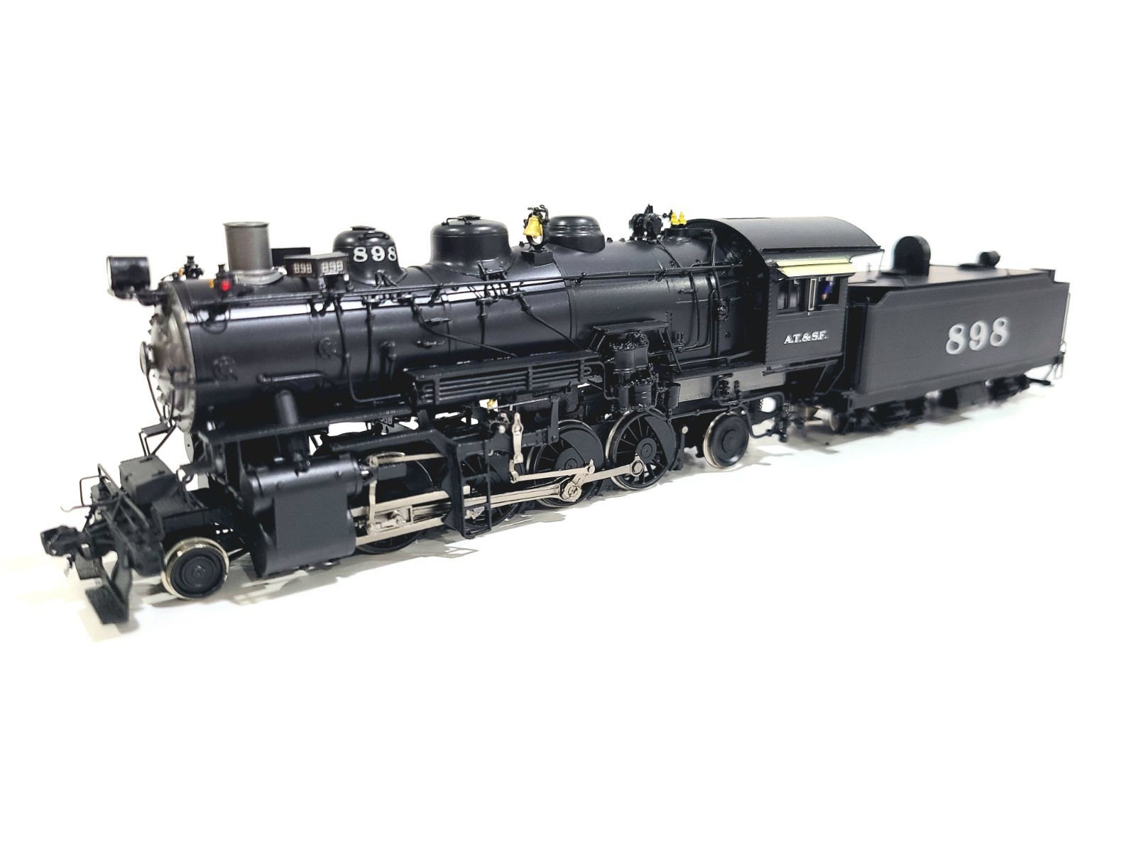 Division Point Boo-Rim AT&SF 2-8-2 Atchison Santa Fe #898 HO Brass #DP-3902 DCC