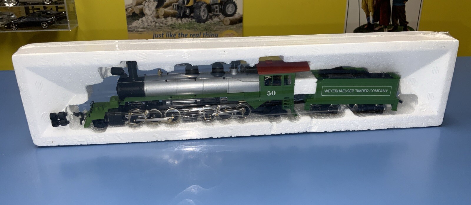 MANTUA 334-100 MALLET LOGGER – TENDER LOCOMOTIVE WEYERHAEUSER TIMBER CO.