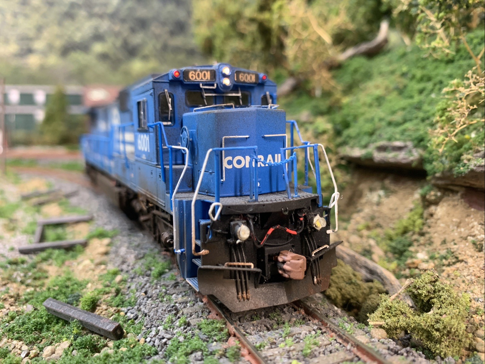 HO ScaleTrains C39-8 Conrail 6001 ESU DCC-sound Weathered CR NS CSX