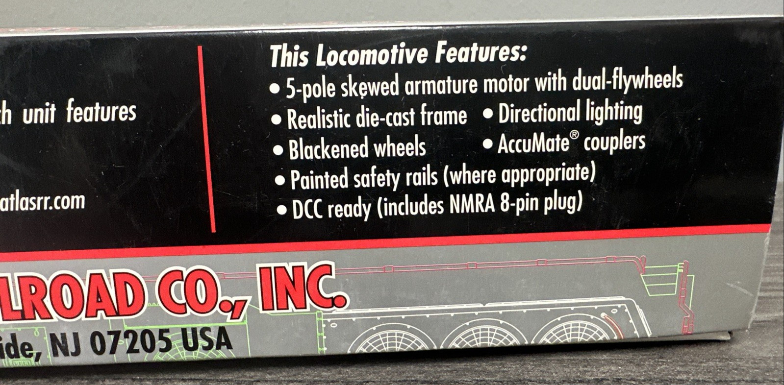 Atlas Master Silver Series HO #8032 GE B30-7 Diesel Loco. FRISCO #866 DCC Ready