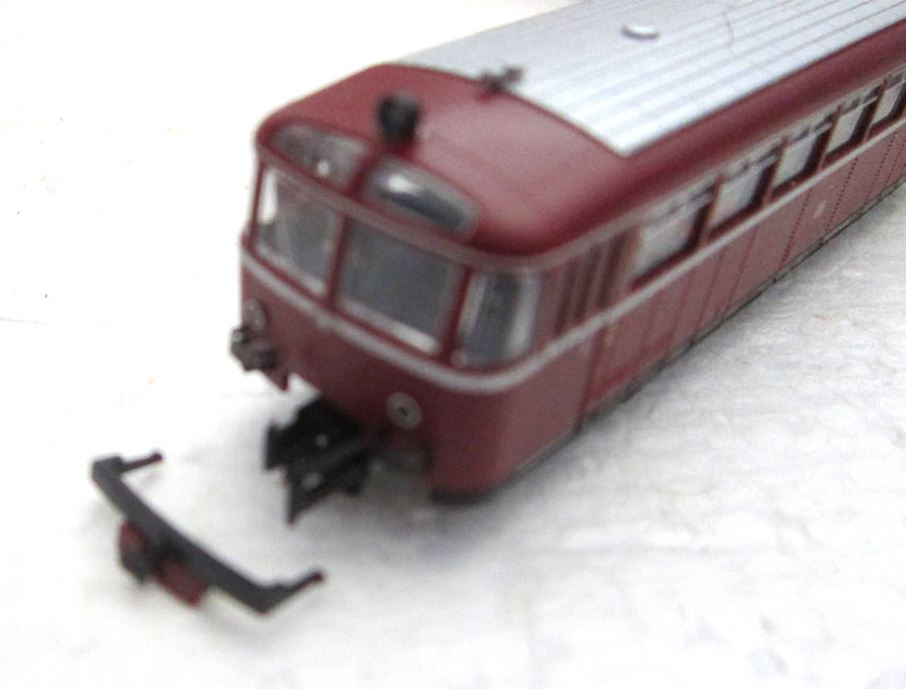 FLEISCHMANN 7400 7401K N DB VT95 DIESEL RAIL BUS & PASSENGER CAR SET OVP TESTED