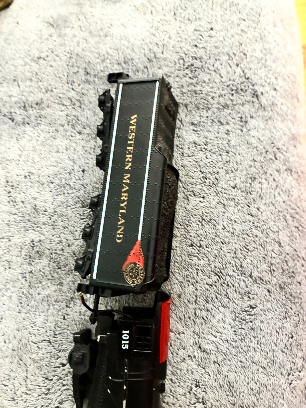 Mantua HO Western Maryland WM 2-8-2 Locomotive w/ Tender Working No Box!