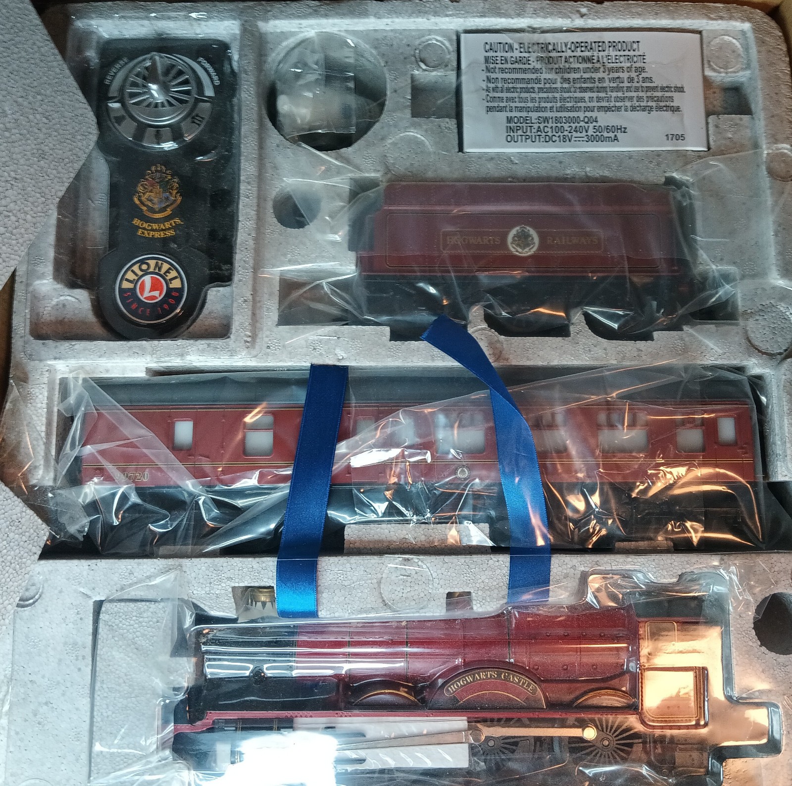 Lionel Lioncheif 6-83972 Harry Potter Hogwarts Express Bluetooth App O-Gauge
