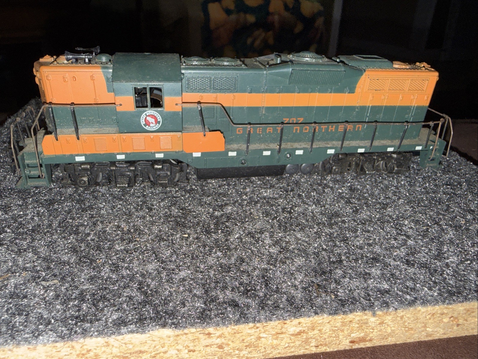 DV12256 ATHEARN Ho 1/87 1:87 DIESEL US GREAT NORTHERN 707 REF 3157 Untested