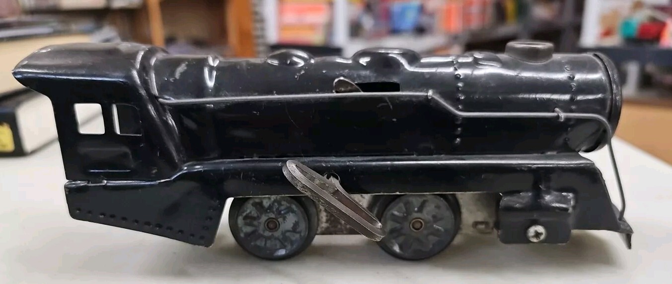 Marx Steam Engine, See Ad. Tested. Wind Up. (9B)