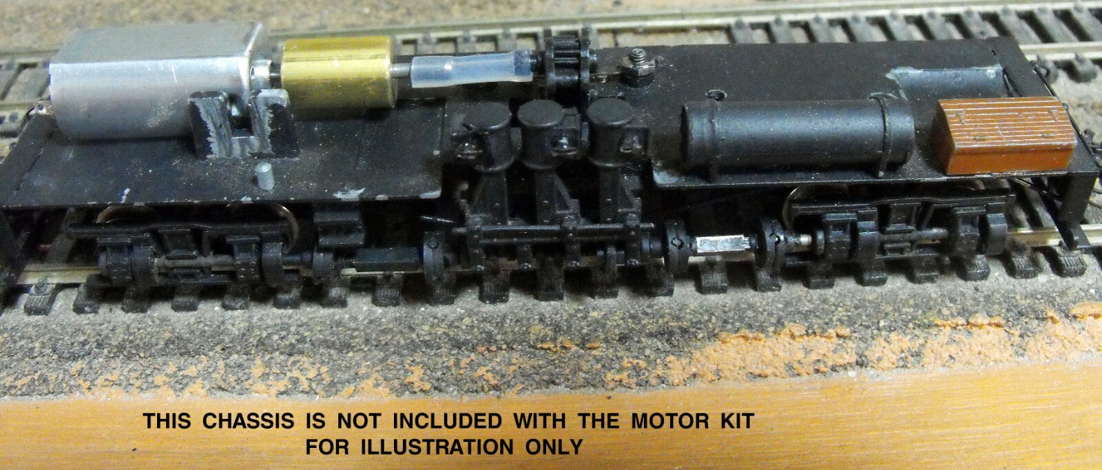 ROUNDHOUSE MDC HO or HOn3 SHAY CAN MOTOR FLYWHEEL UPGRADE KIT