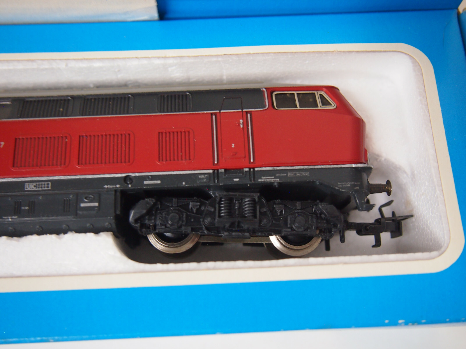 Märklin H0 8375 Hamo – Diesel Locomotive Br 216 025-7, German Railway, Dc, Boxed