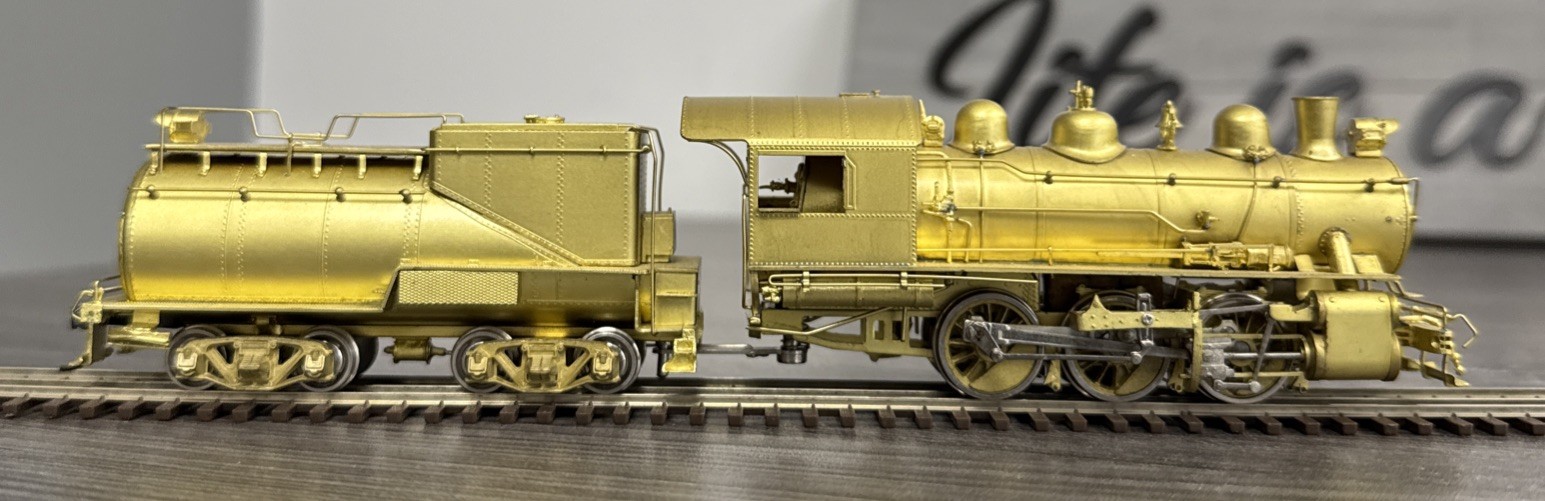 Sunset Models HO Brass Switcher Southern Pacific 0-6-0 S-12 w/Vandy Tender LNIB!