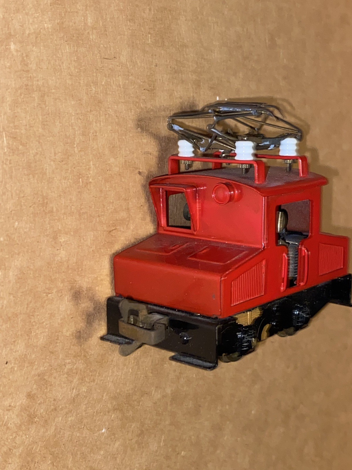 HO SCALE BRASS KEN KIDDER 4 WHEEL ELECTRIC STEEPLE CAB LOCOMOTIVE