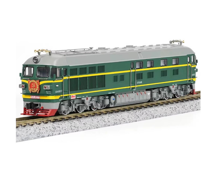 Charming China Railway DF4B Diesel Locomotive (DC) – N scale Special coating