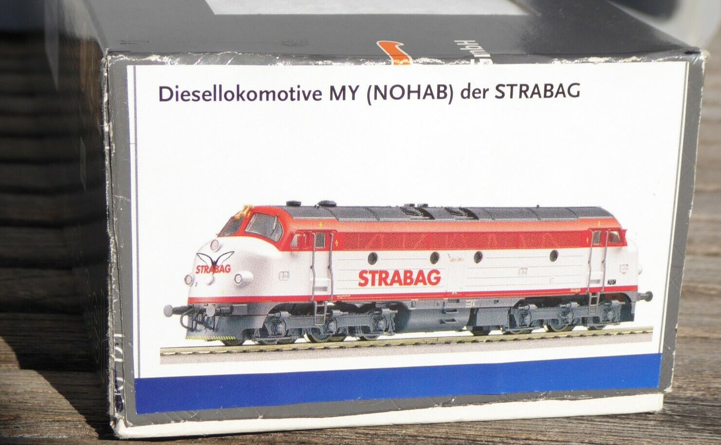 Roco 68857 H0 3-Leiter AC Digital+Analogue Diesel My ( Nohab ) Strabag Epoch 5/6